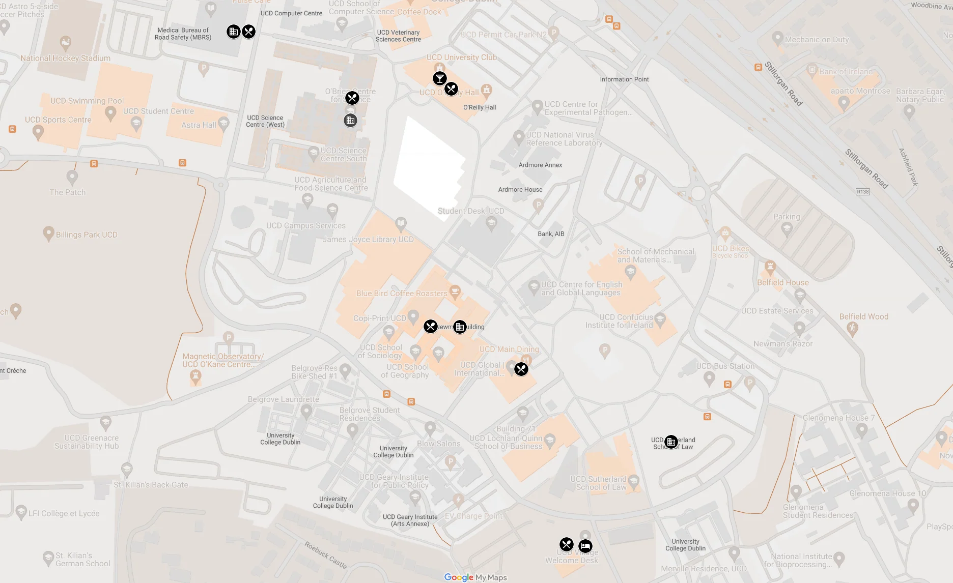 UCD Campus Map